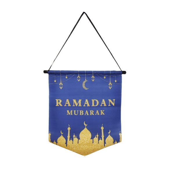 Ramadan Linen Flag