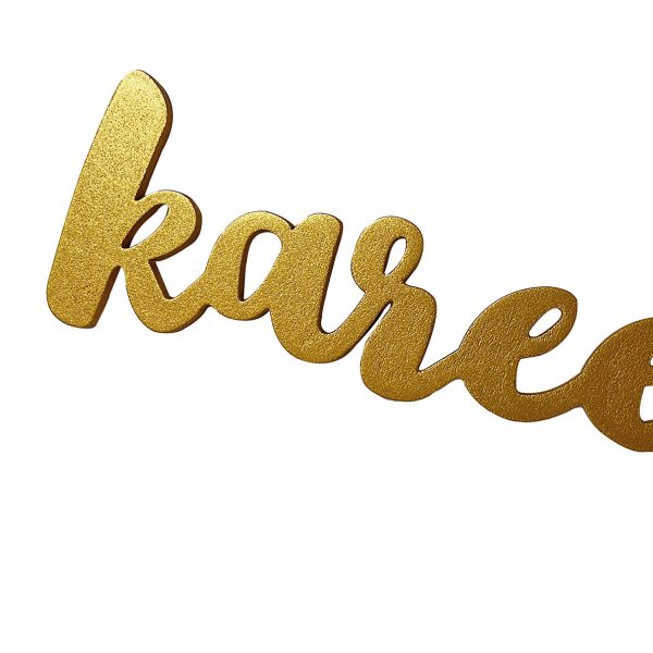 Ramadan Kareem Wall Decoration - Gold