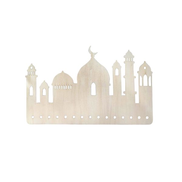 Ramadan Wooden Hanging Decoration