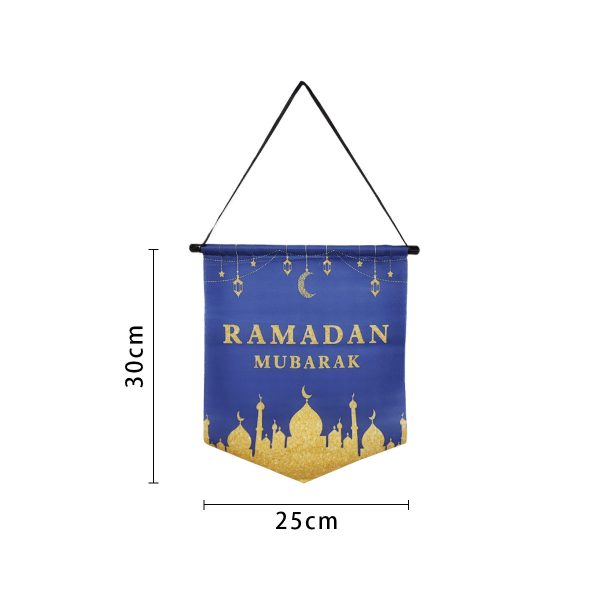 Ramadan Linen Flag